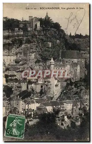 Rocamadour - Vue Generale - Cartes postales