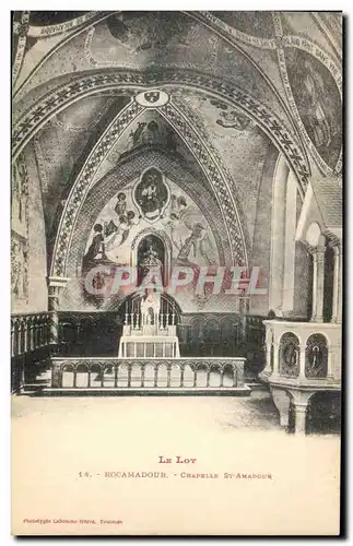 Rocamadour - La Chapelle - Cartes postales