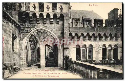 Rocamadour - Passage Conduisant de la Maison de Mairie - Cartes postales