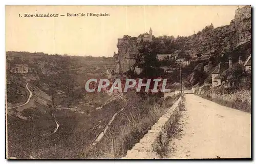Rocamadour - Route de l'Hospitalet - Cartes postales