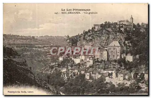 Rocamadour - Vue Generale - Cartes postales