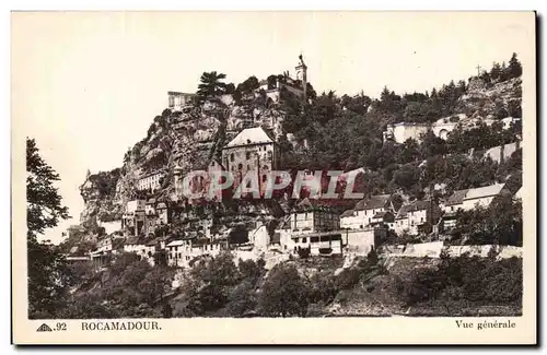 Rocamadour - Vue Generale - Cartes postales