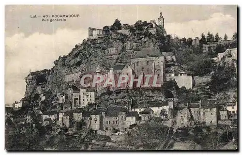 Rocamadour - Vue Generale - Cartes postales