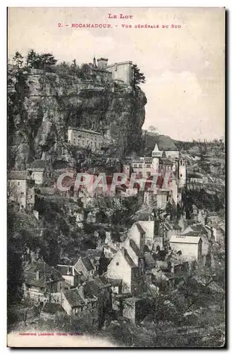 Rocamadour - Vue Generale - Cartes postales