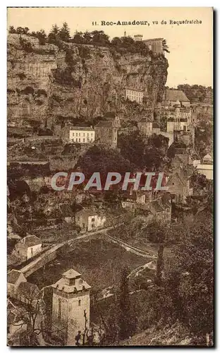 Rocamadour - vu de Roquefraiche - Cartes postales