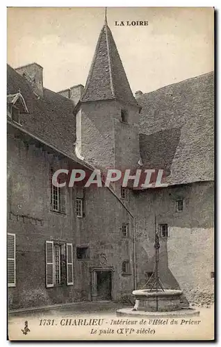 Charlieu - Interieur de l'Hotel du Prieur - Cartes postales