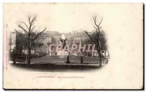 Saint Etienne - Monuments des Combattants - Cartes postales