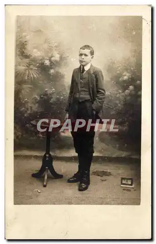 CARTE PHOTO Fantaisie - Hommes - young man - Cartes postales