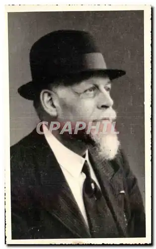 CARTE PHOTO Fantaisie - Hommes - old man with beard - Ansichtskarte AK