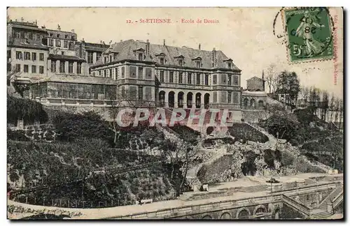 Saint Etienne - Ecole de Dessin - Cartes postales