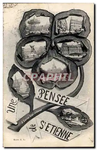 Saint Etienne - Pensee - Souvenir - Cartes postales