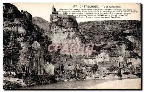 Cartes postales Castelbouc Vue generale