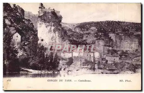 Cartes postales Gorges du Tarn Castelbouc