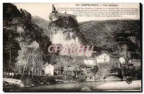 Cartes postales Castelbouc Vue generale