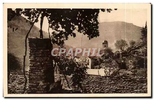 Cartes postales Gorges du Tarn La Malene Situee au pied du roc de la Barre