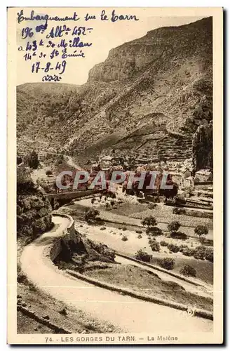 Cartes postales Gorges du Tarn La Malene