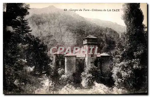 Cartes postales Gorges du Tarn Chateau de la Caze