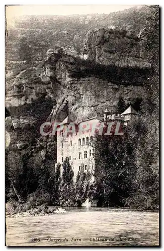 Cartes postales Gorges du Tarn Chateau de la Caze