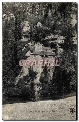 Cartes postales Gorges du Tarn Chateau de la Caze