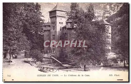 Cartes postales Gorges du Tarn Chateau de la Caze