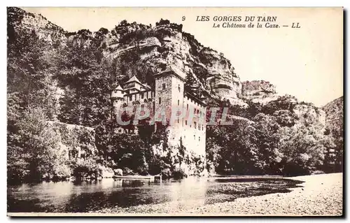 Cartes postales Gorges du Tarn Chateau de la Caze