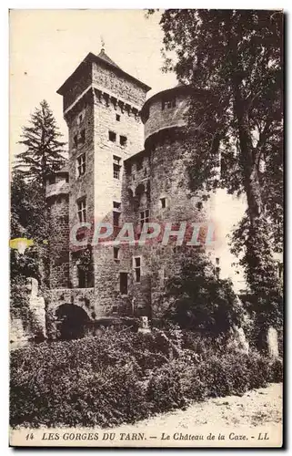 Cartes postales Gorges du Tarn Chateau de la Caze
