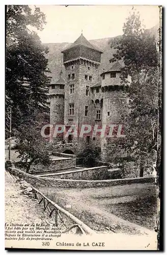 Cartes postales Gorges du Tarn Chateau de la Caze