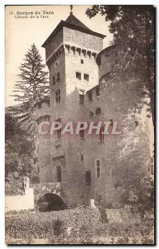 Cartes postales Gorges du Tarn Chateau de la Caze