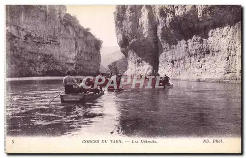 Cartes postales Gorges du Tarn Les detroits