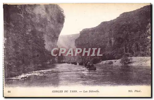 Cartes postales Gorges du Tarn Les detroits