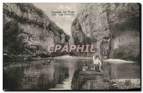 Cartes postales Gorges du Tarn Les detroits