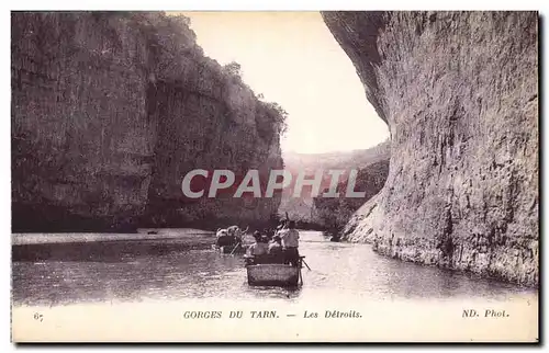 Cartes postales Gorges du Tarn Les detroits