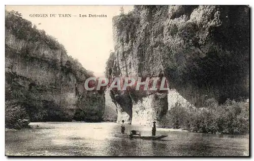 Cartes postales Gorges du Tarn Les detroits