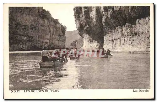 Cartes postales Gorges du Tarn Les detroits