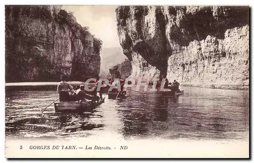 Cartes postales Gorges du Tarn Les detroits
