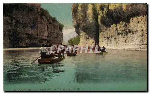 Cartes postales Gorges du Tarn Les detroits