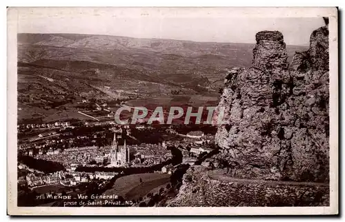 Mende - Vue Generale - Cartes postales