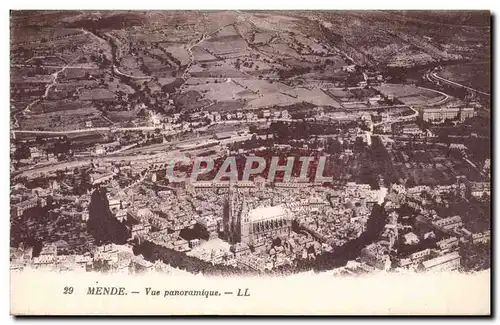 Mende - Vue Generale - Cartes postales