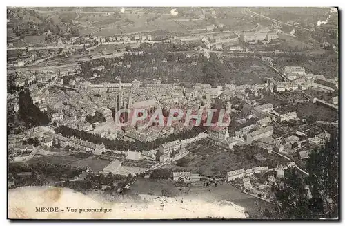 Mende - Vue Generale - Cartes postales