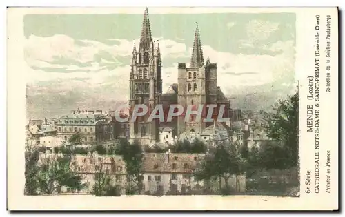 Mende - Cathedrale Notre Dame - Ansichtskarte AK