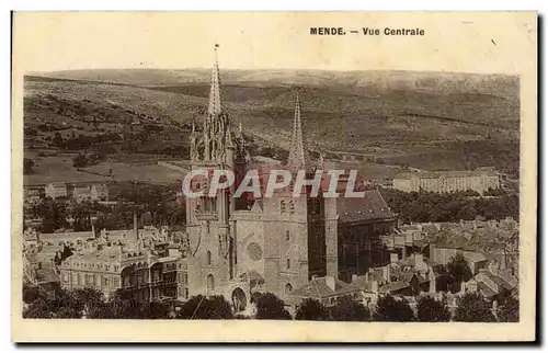 Mende - Vue Generale - Cartes postales