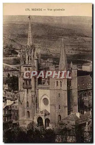 Mende - Vue Generale - Cartes postales