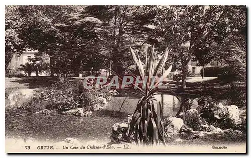 Sete - Cette - Un Coin du Chateau d&#39Eau - Cartes postales