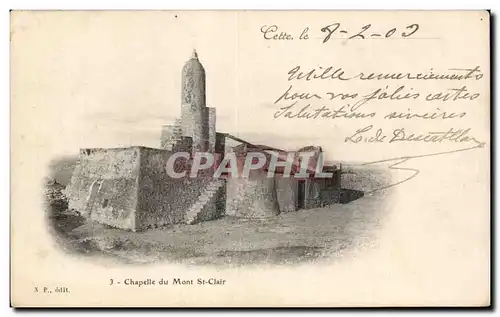 Sete - Cette - Chapelle du Mont St Clair - Ansichtskarte AK