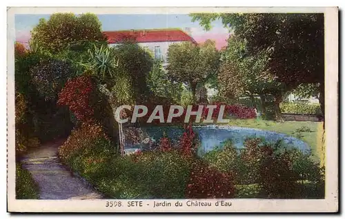 Sete - Cette - Jardin du Chateau d&#39Eau - Cartes postales