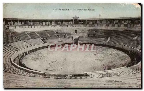 Beziers - Interieur des Arenes - Ansichtskarte AK