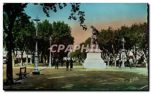 Beziers - Allees Paul Riquet - Cartes postales