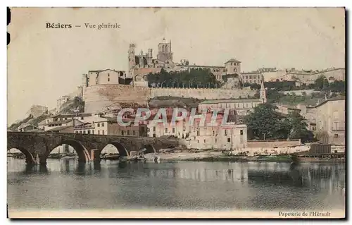 Beziers - Vue Generale - Cartes postales