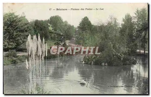 Beziers - Plateau des Poetes - Le Lac - Ansichtskarte AK