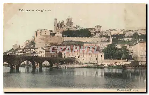 Cartes postales Beziers Vue generale